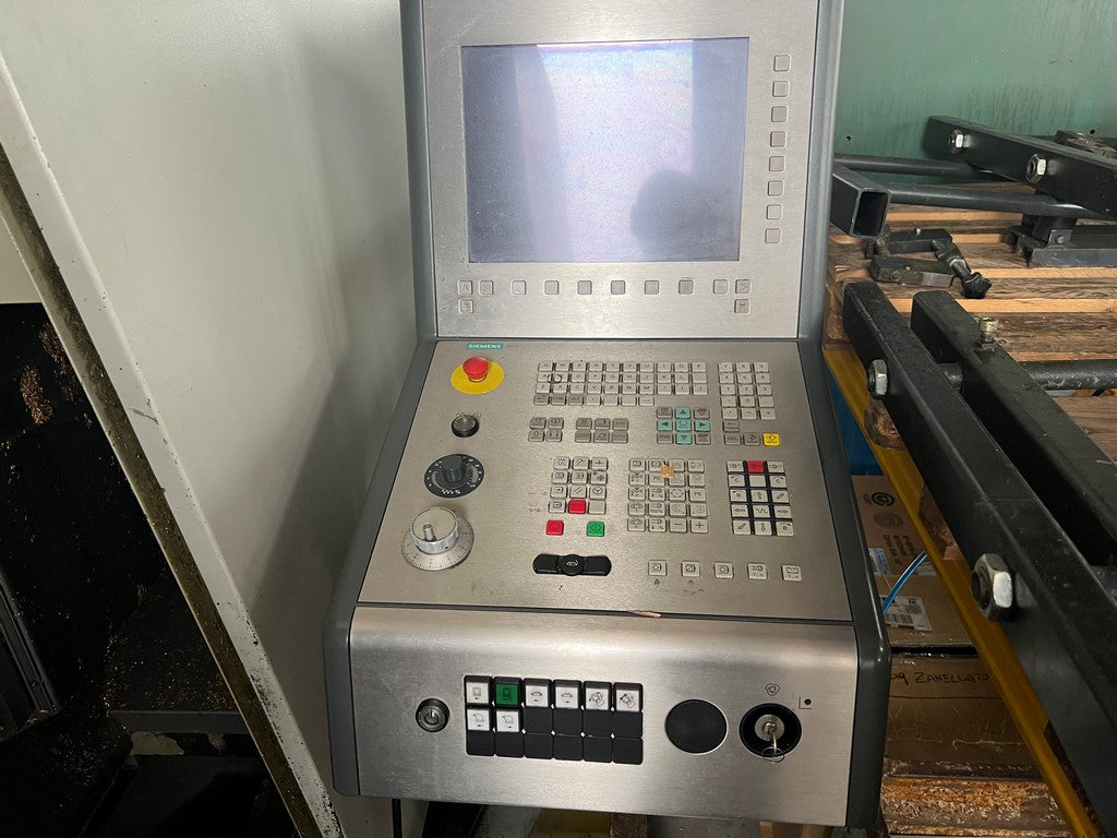 Tornio cnc GILDEMEISTER TWIN 65 bimandrino asse Y + B usato il Metalmeccanico Di M