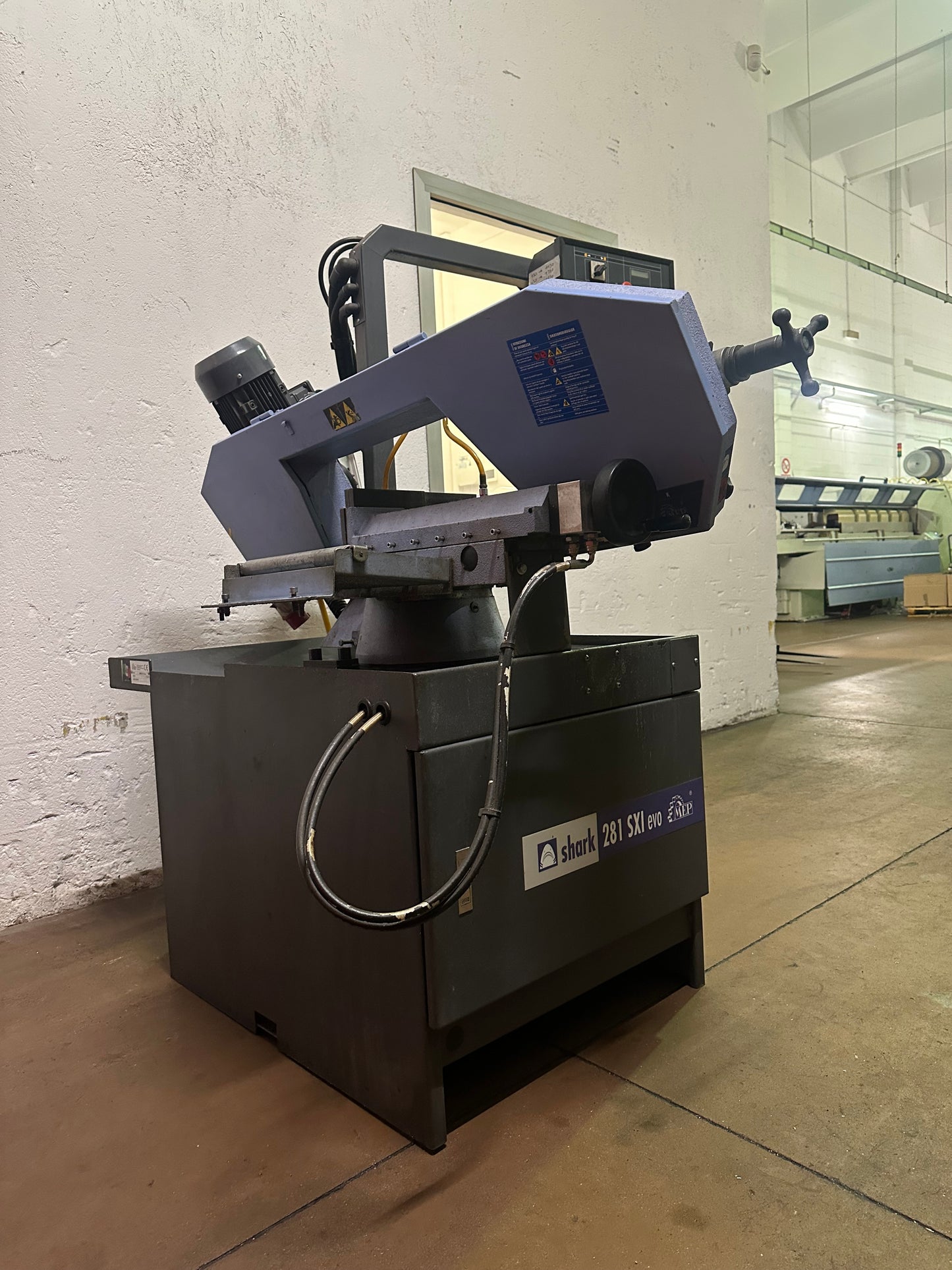 Segatrice a nastro MEP SHARK 281 SXl evo usata