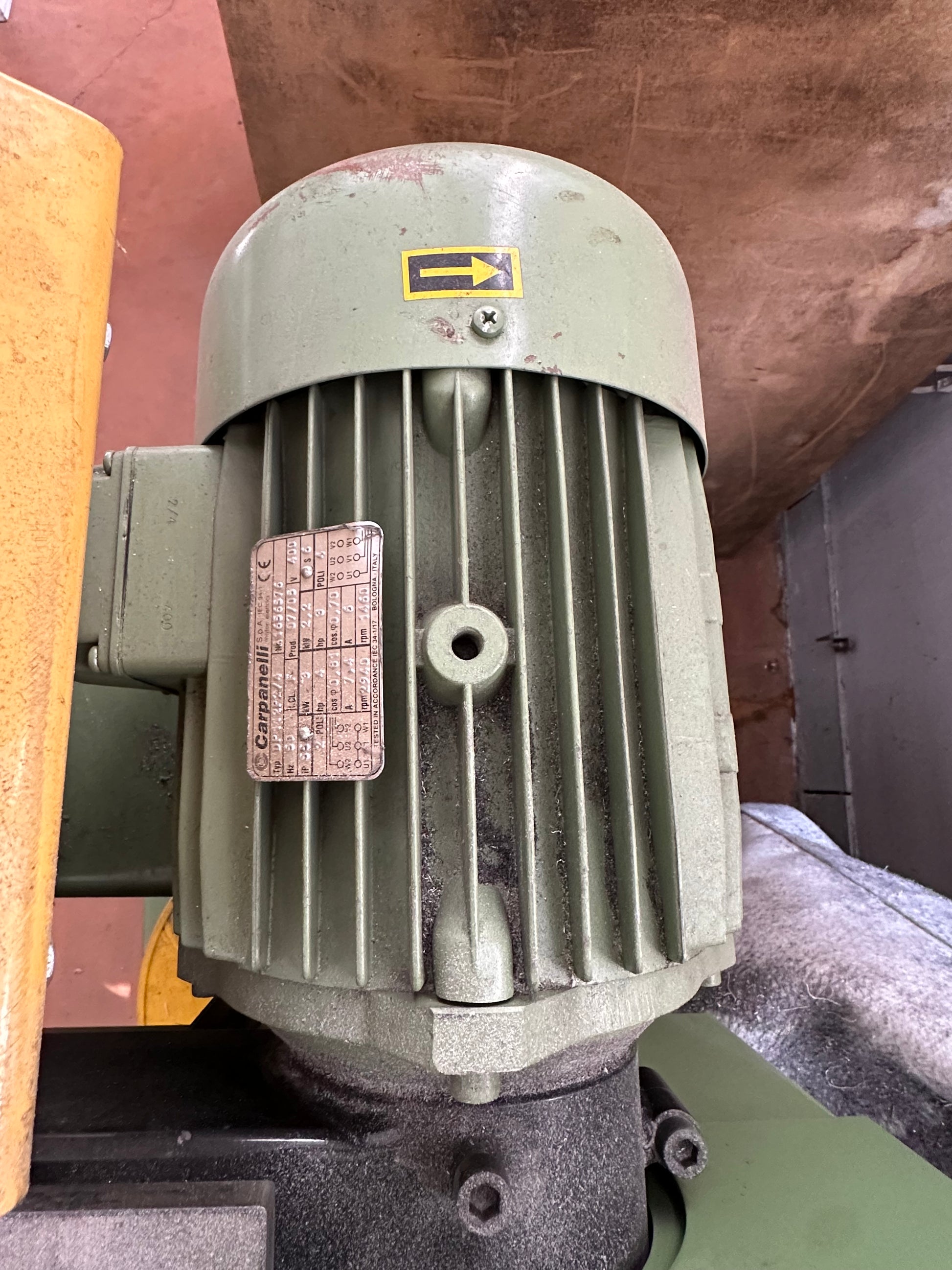 Levigatrice a nastro Marpol R 306 usata 400V il Metalmeccanico Di M