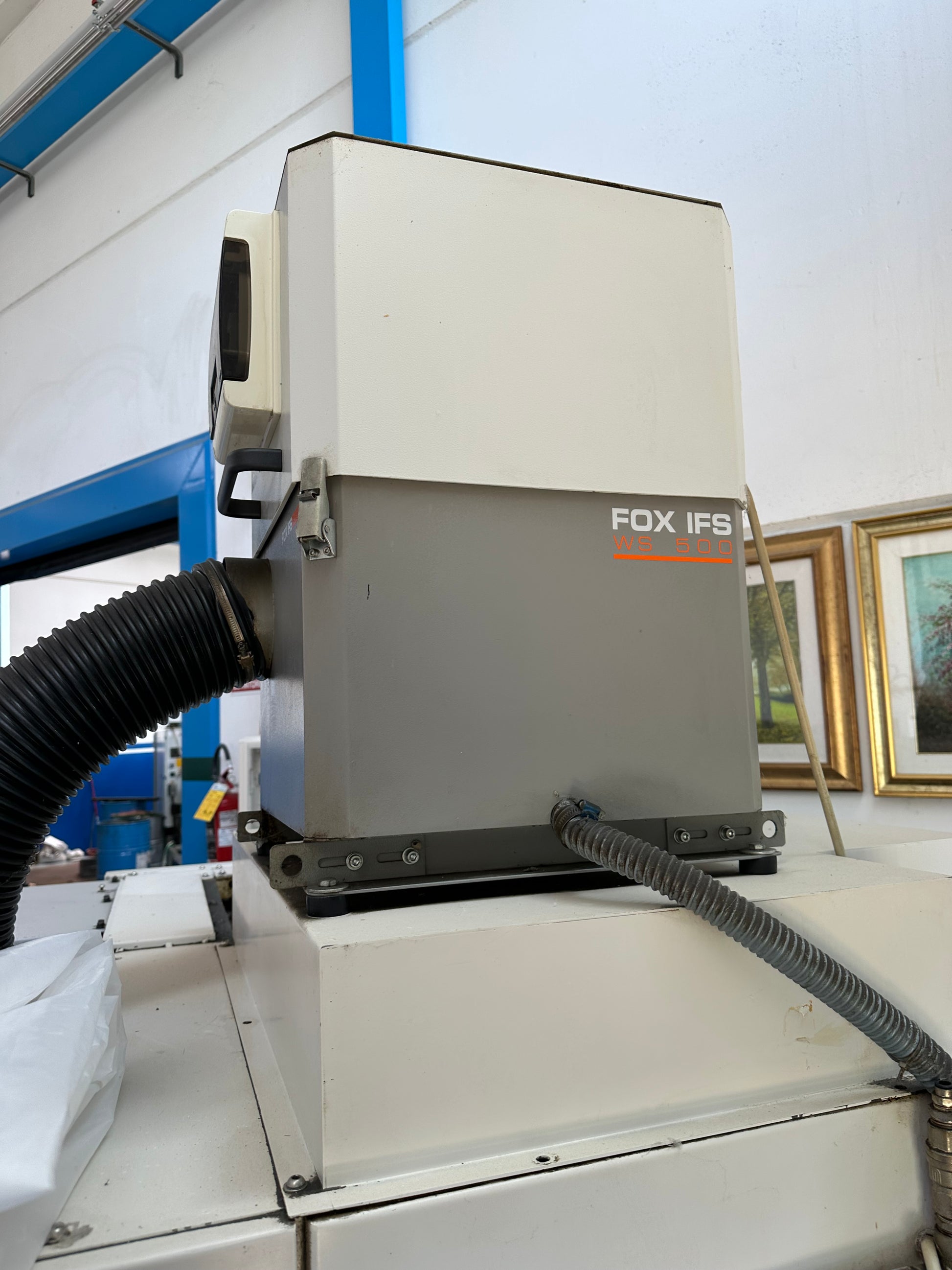 Tornio CNC Daewoo Lynx 200 B usato Fanuc 21-T con contropunta e aspiratore il Metalmeccanico Di M