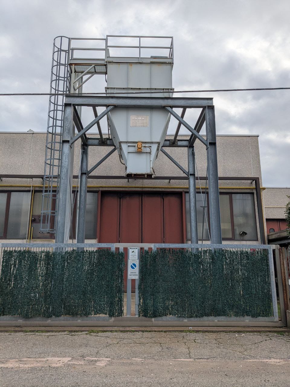 Impianto Completo Truciolo FAMA usato – Silos 15 m³ + Centrifuga 500 k ...