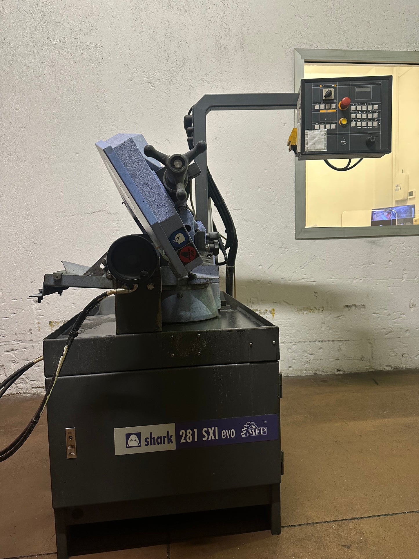 Segatrice a nastro MEP SHARK 281 SXl evo usata