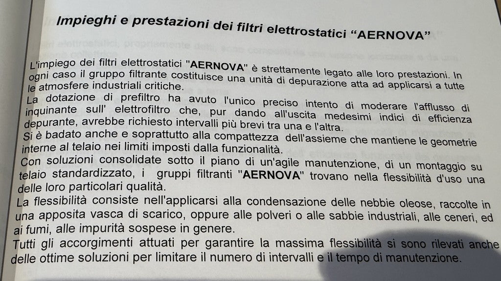 Aspiratore fumi saldatura TAMA AERNOVA PICK-UP E1 STANDARD – Usato (come nuovo) il Metalmeccanico Di M