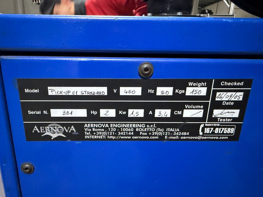 Aspiratore fumi saldatura TAMA AERNOVA PICK-UP E1 STANDARD – Usato (come nuovo) il Metalmeccanico Di M