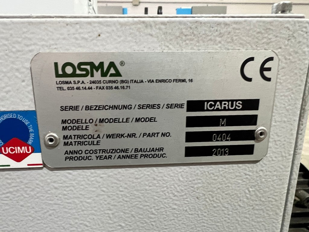 Aspiratori nebbie oleose per macchine utensili LOSMA ICARUS usati