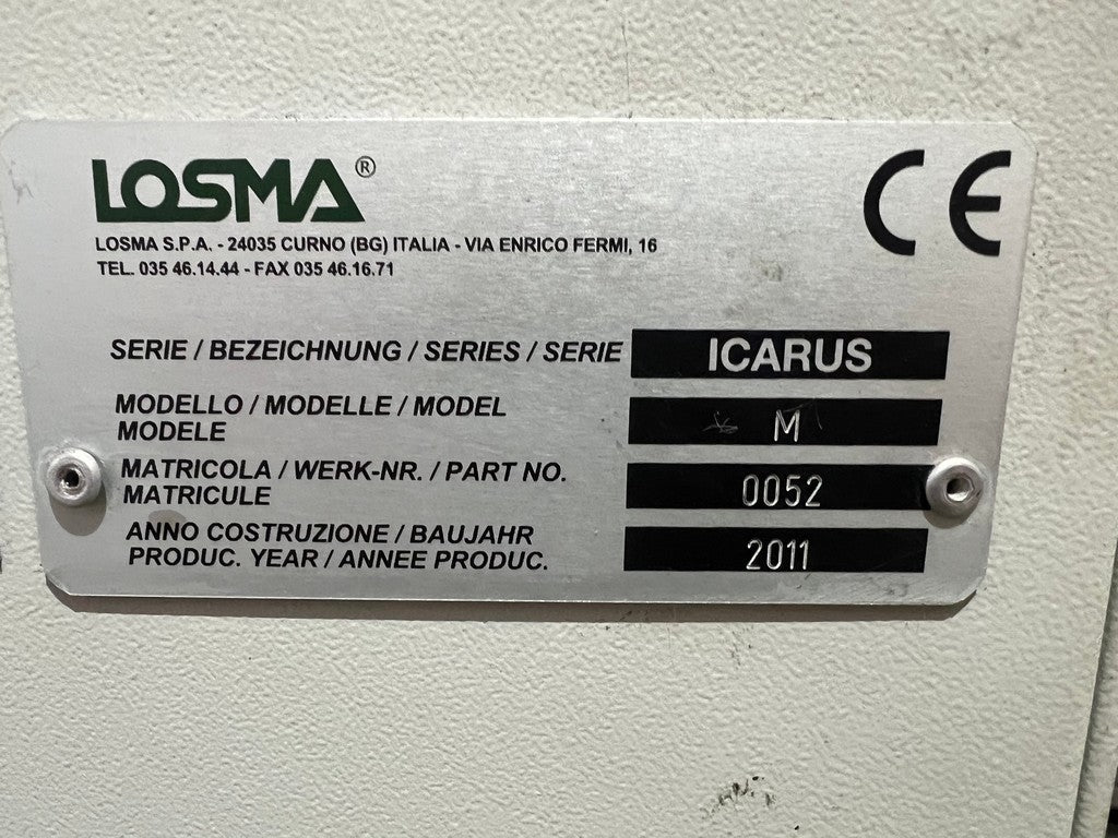 Aspiratori nebbie oleose per macchine utensili LOSMA ICARUS usati