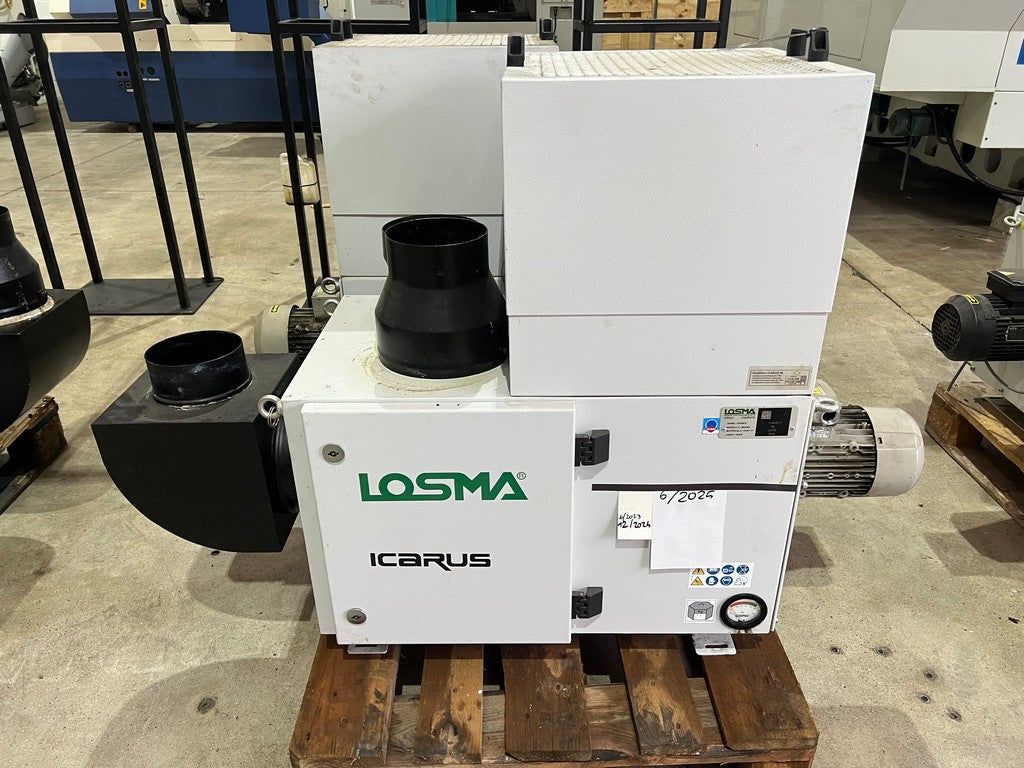 Aspiratori nebbie oleose per macchine utensili LOSMA ICARUS usati