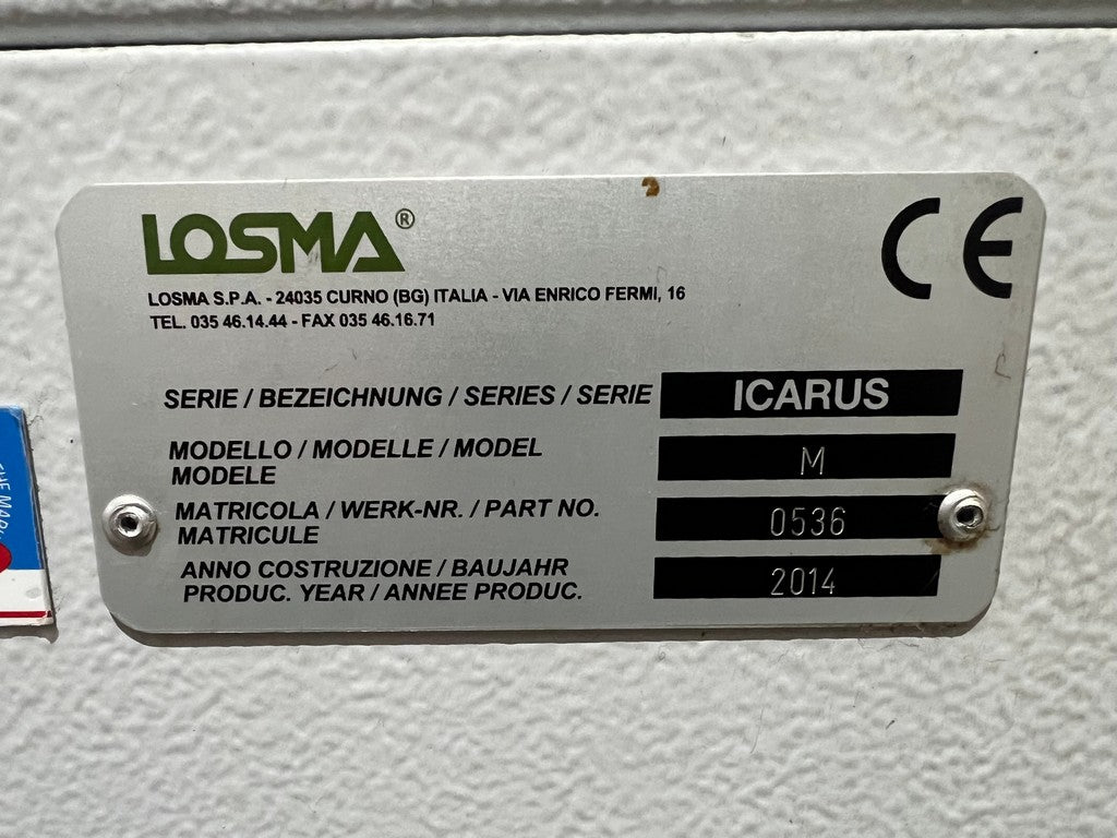 Aspiratori nebbie oleose per macchine utensili LOSMA ICARUS usati
