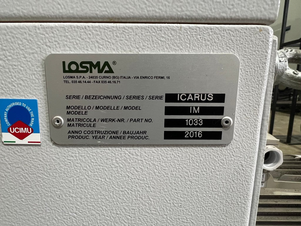 Aspiratori nebbie oleose per macchine utensili LOSMA ICARUS usati