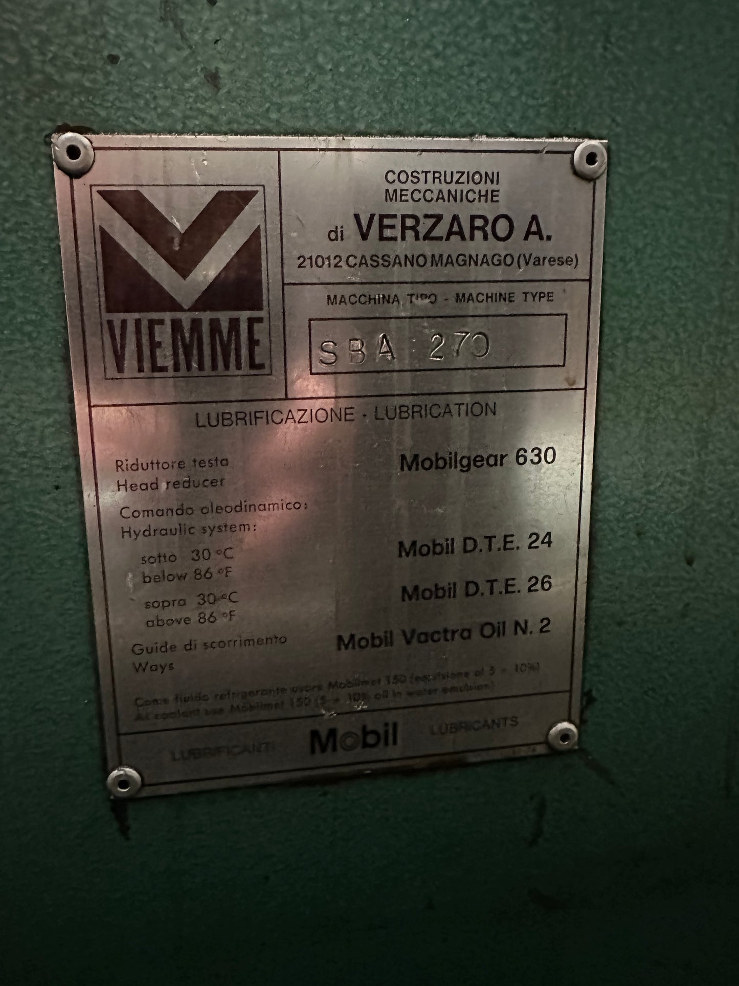 Segatrice a nastro automatica MACC-VIEMME SBA 270 usata