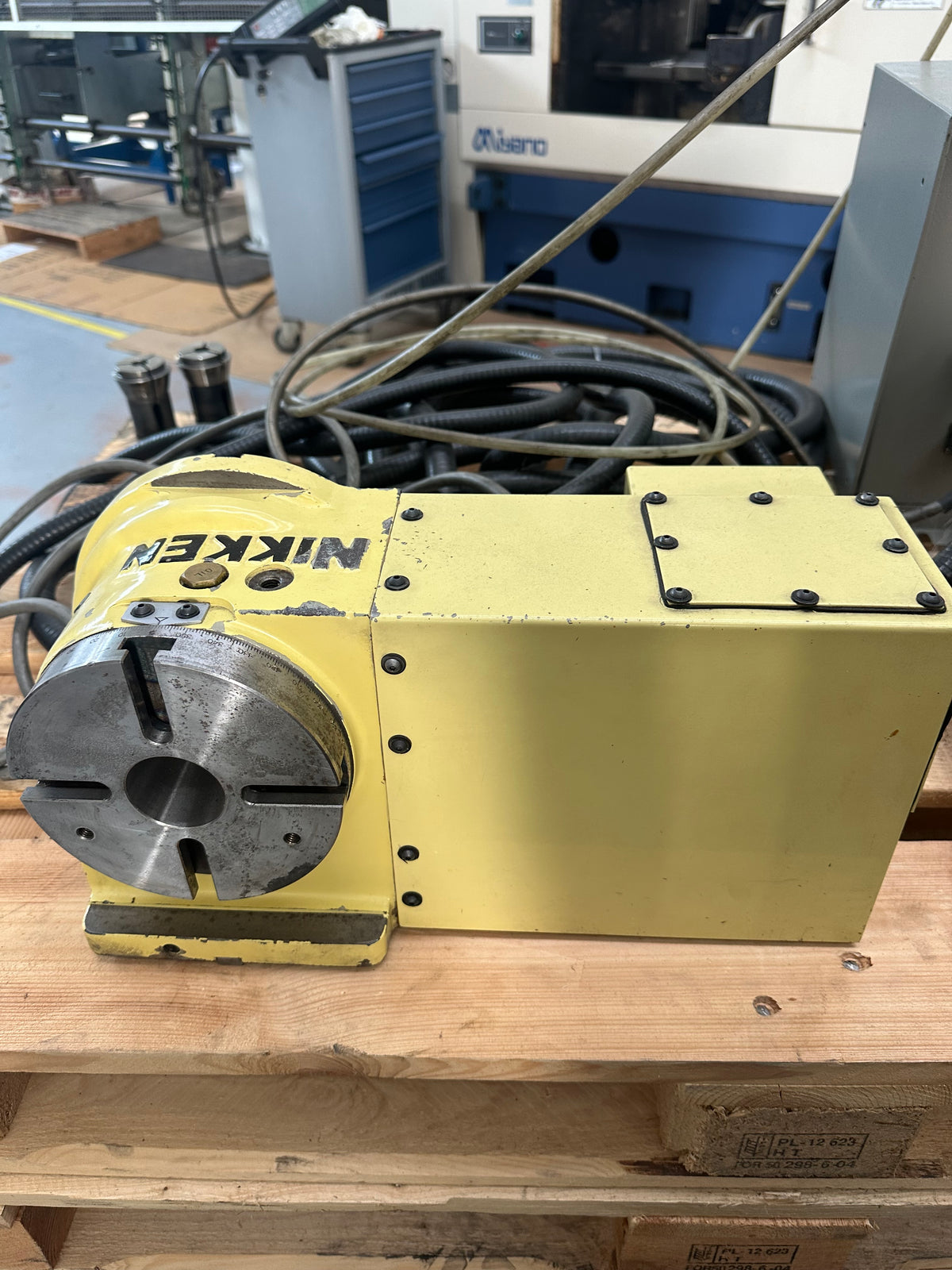 4° asse Nikken CNC-150 con controllo Alpha e documentazione – usato il Metalmeccanico Di M