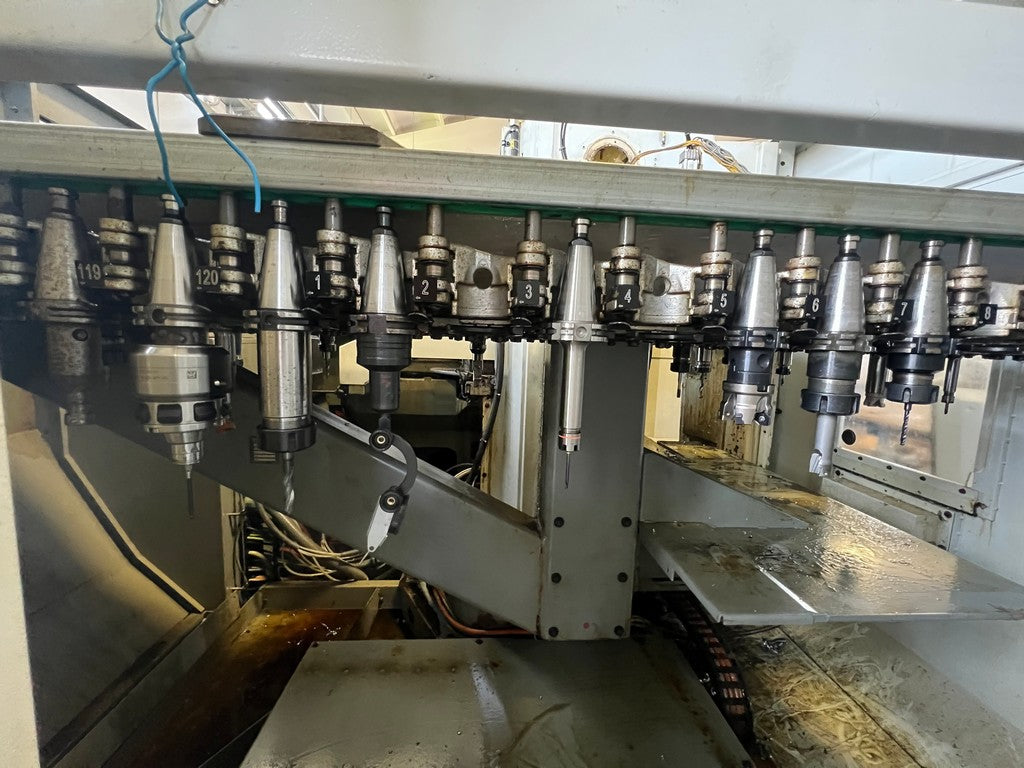 Centro di lavoro 5 assi pallettizzato DMG DMC 60T RS3 usato