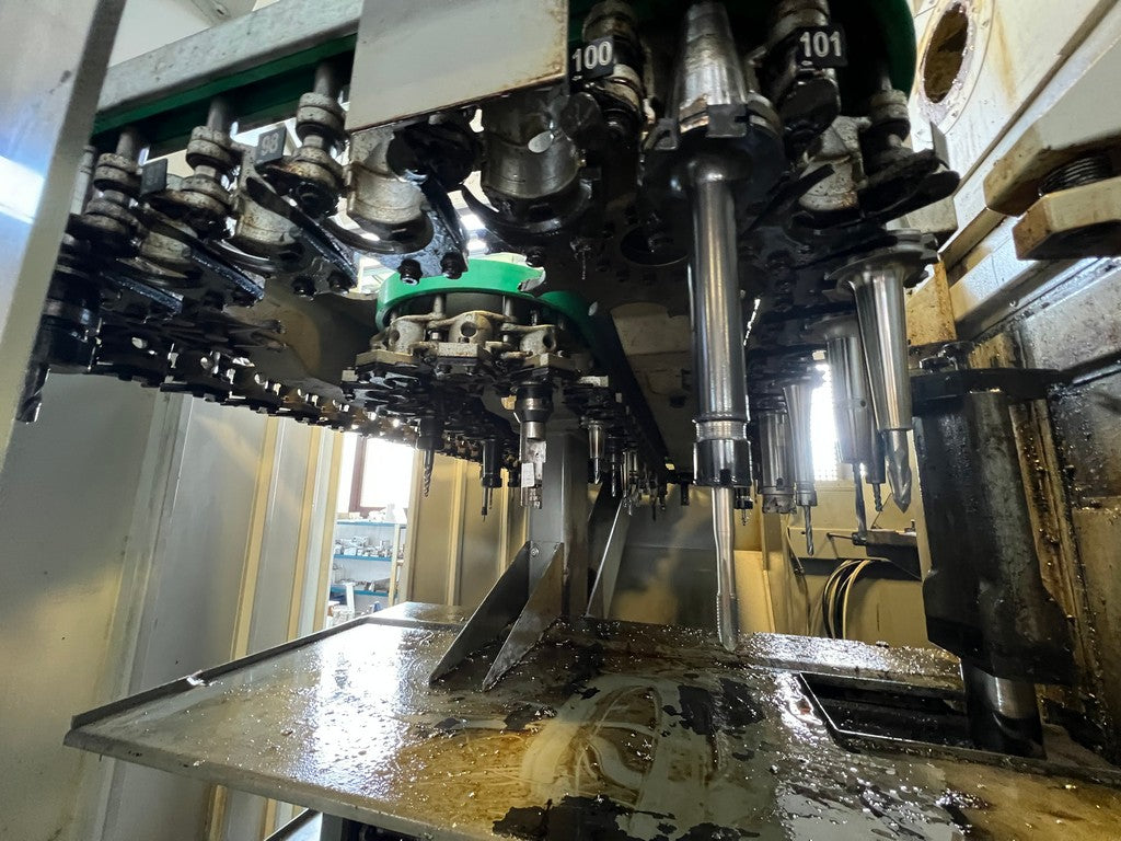 Centro di lavoro 5 assi pallettizzato DMG DMC 60T RS3 usato