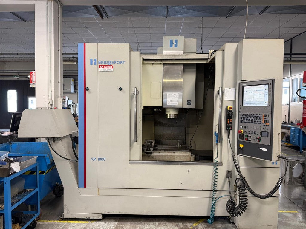 Centro di lavoro verticale BRIDGEPORT XR 1000 usato il Metalmeccanico Di M