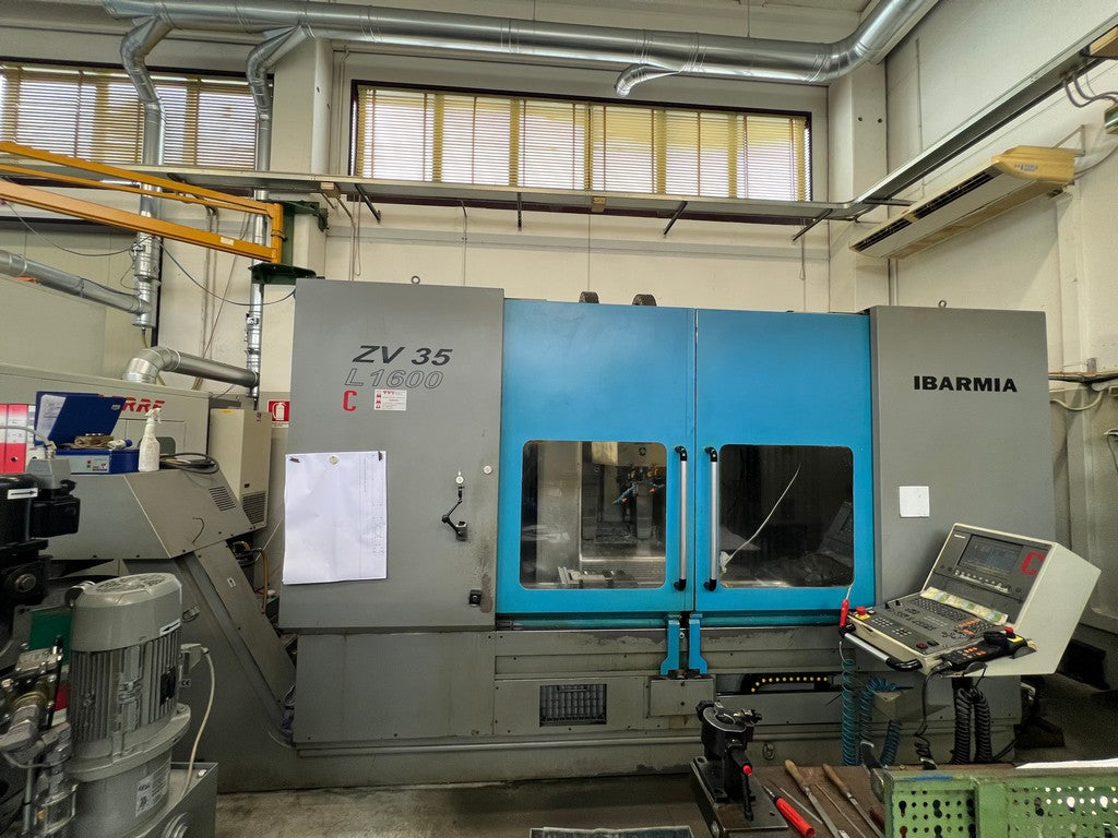 Centro di lavoro verticale a montante mobile IBARMIA ZV 35 L1600 usato il Metalmeccanico Di M