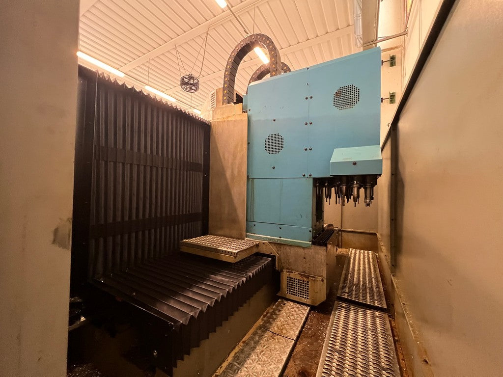 Centro di lavoro verticale a montante mobile IBARMIA ZV 35 L1600 usato il Metalmeccanico Di M