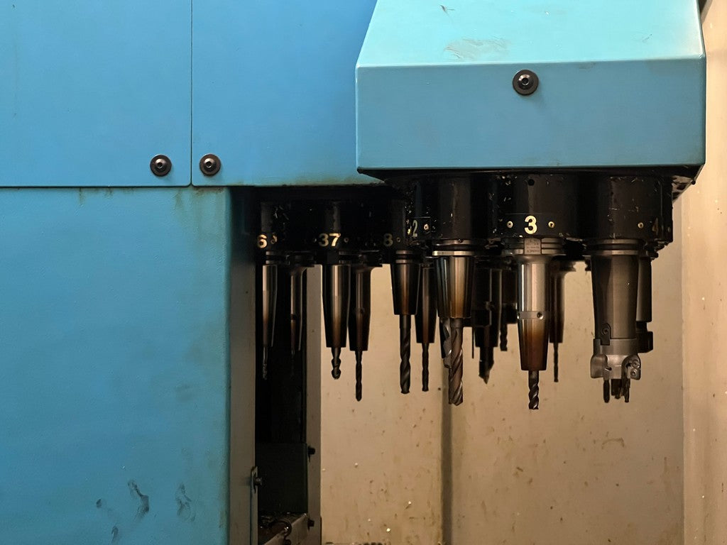 Centro di lavoro verticale a montante mobile IBARMIA ZV 35 L1600 usato il Metalmeccanico Di M