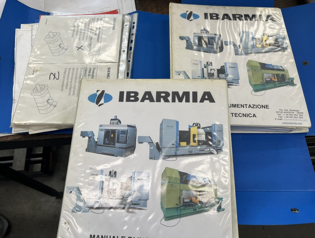 Centro di lavoro verticale a montante mobile IBARMIA ZV 35 L1600 usato il Metalmeccanico Di M