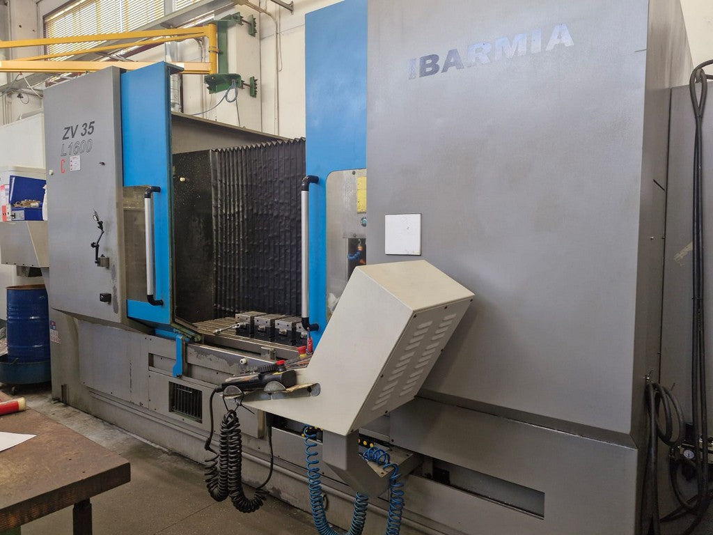 Centro di lavoro verticale a montante mobile IBARMIA ZV 35 L1600 usato il Metalmeccanico Di M