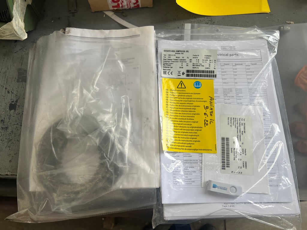 Compressore rotativo silenziato CECCATO CSM 9D usato