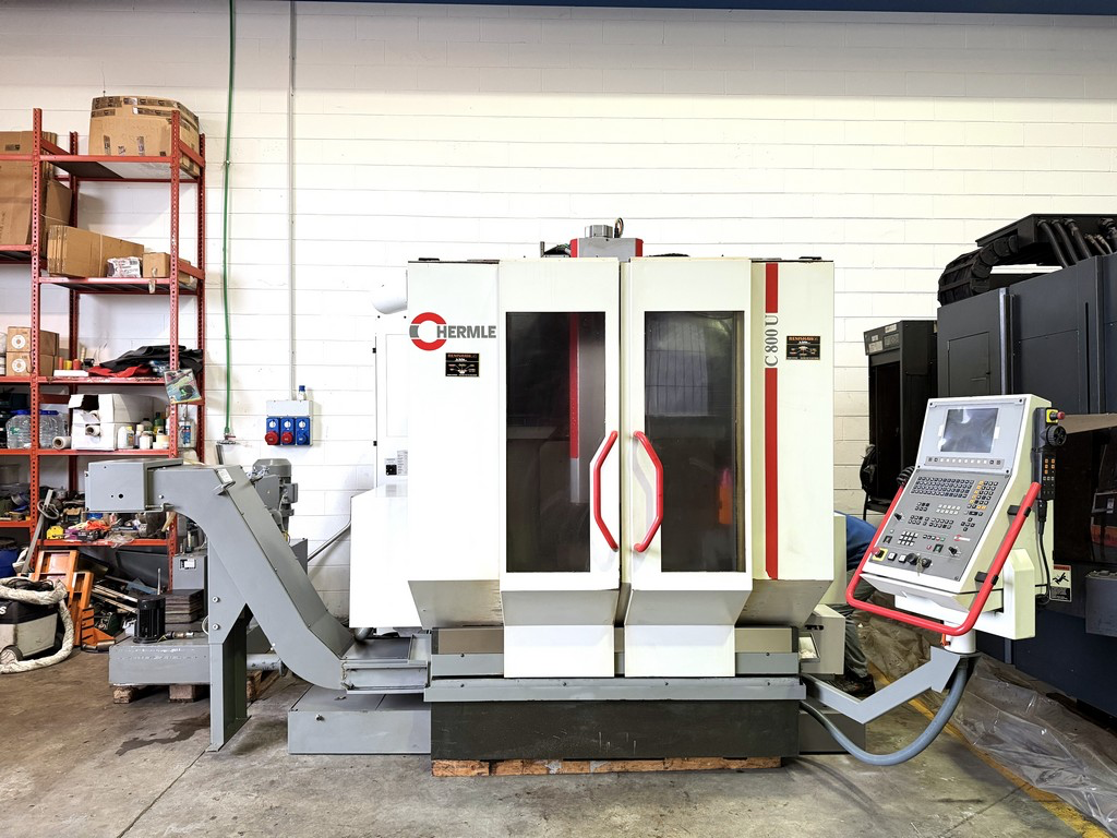 CENTRO DI LAVORO 5 ASSI CONTINUI AD ALTA VELOCITÀ HERMLE C800U USATO
