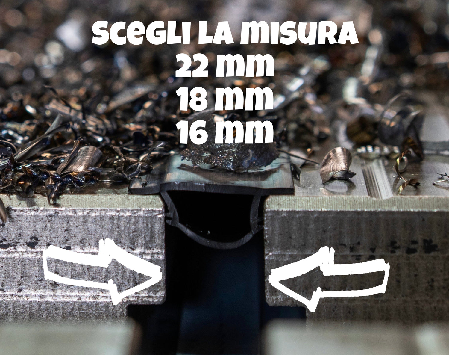 Protezione per cava a T per macchine utensili, T-slot cover HYPER T il Metalmeccanico Di M