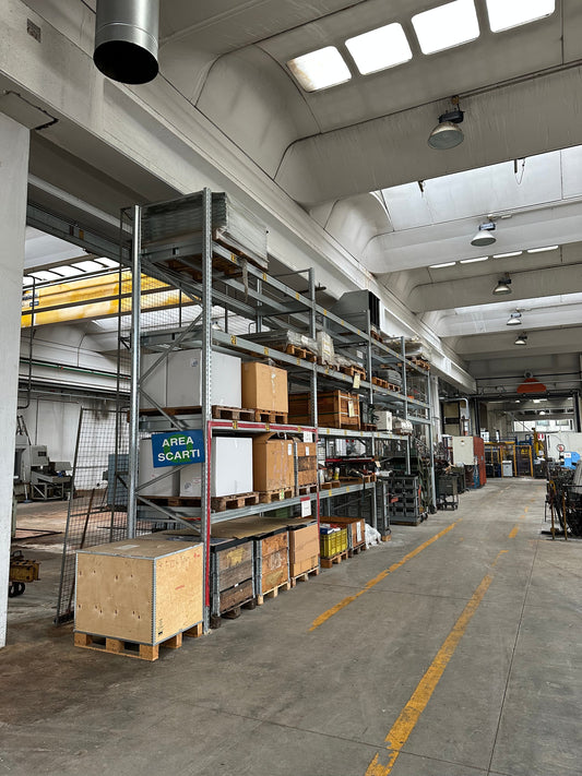 Scaffalature industriali portapallet magazzino alta portata il Metalmeccanico Di M