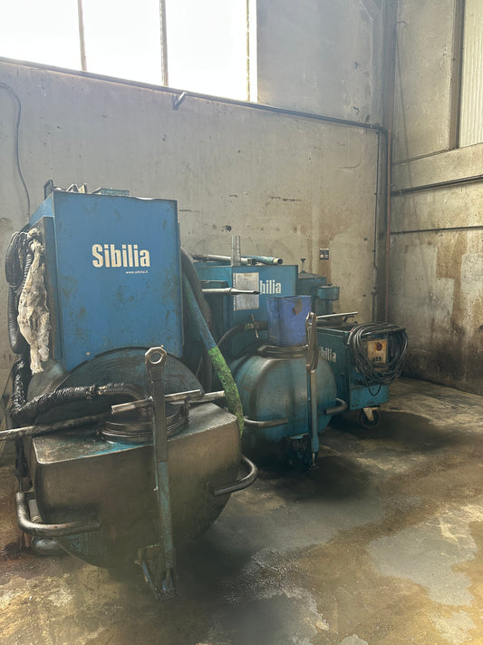 Aspiratori industriali SIBILIA per recupero liquidi da macchine utensili il Metalmeccanico Di M
