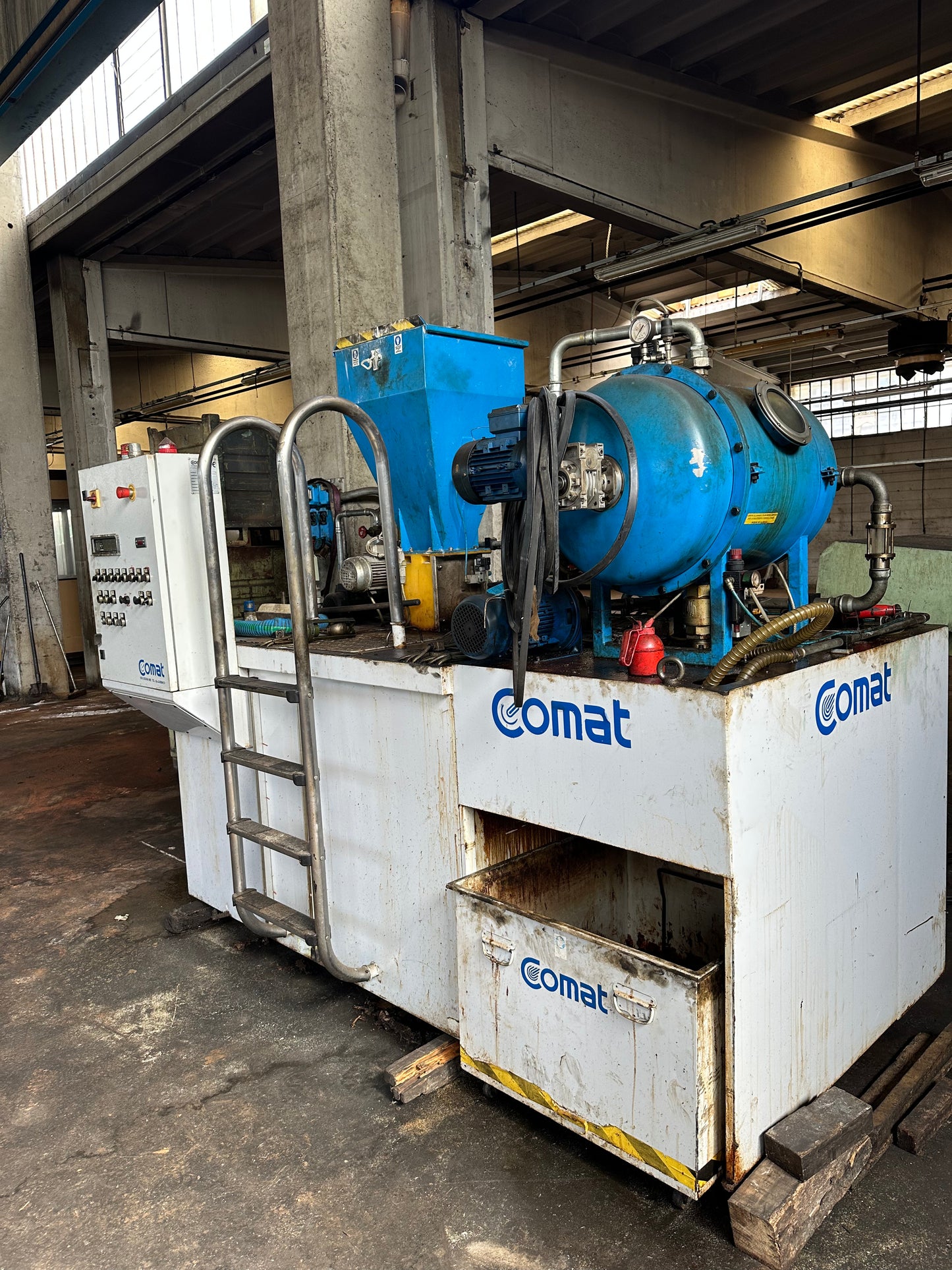 Impianto filtrazione olio COMAT F14DQ-TA-OR usato – Anno 2008 – CE il Metalmeccanico Di M