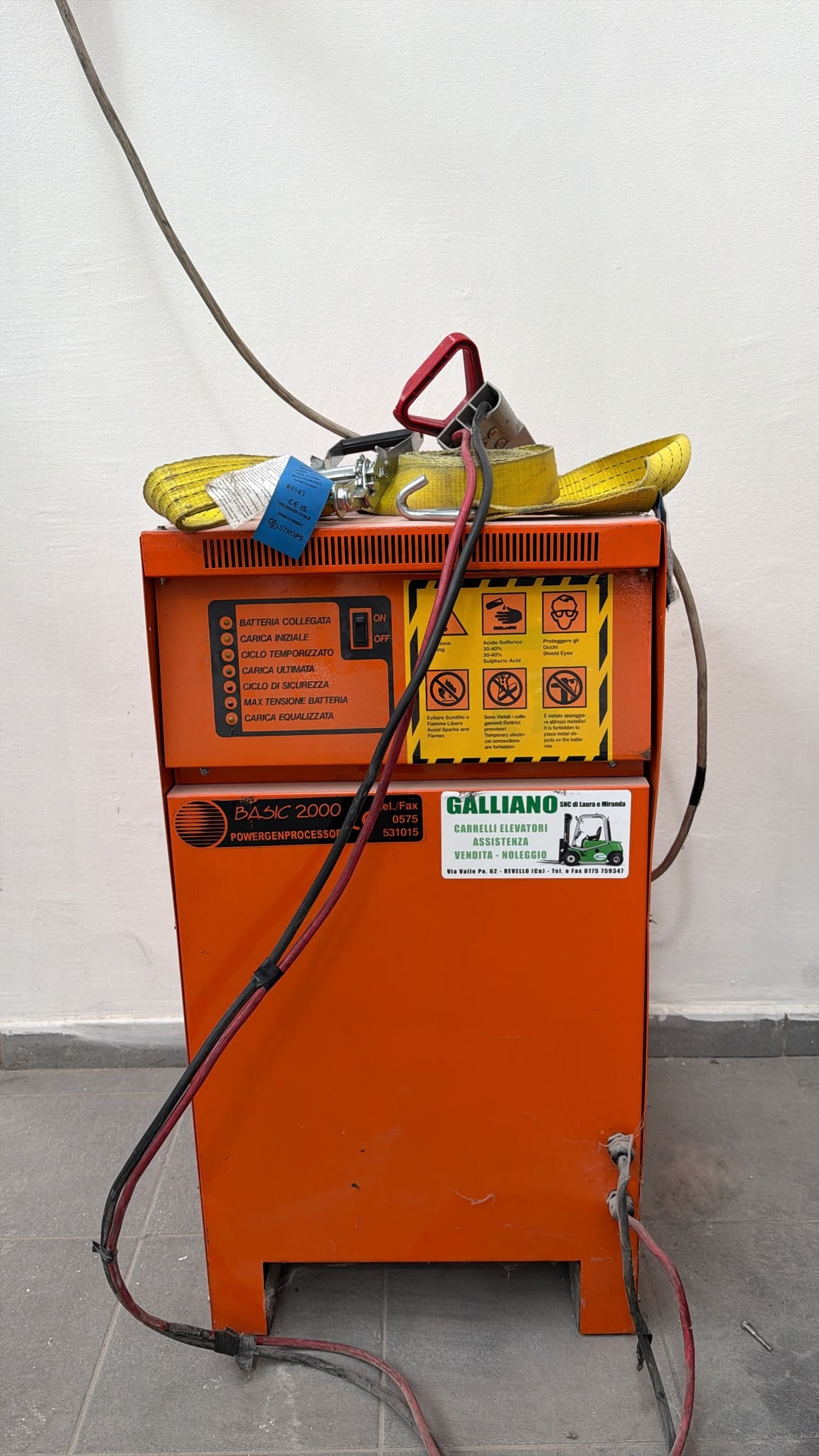 Muletto elettrico CESAB ECO D16-4 usato – Portata 1.600 kg – Montante 4,2 m il Metalmeccanico Di M