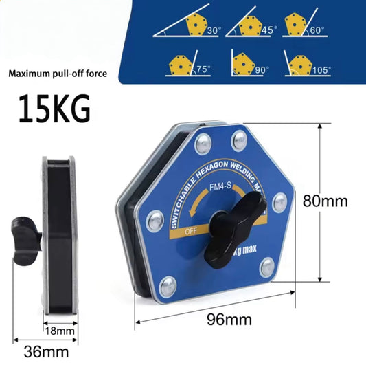 Posizionatore Magnetico per Saldatura Switchable - Multiangolo