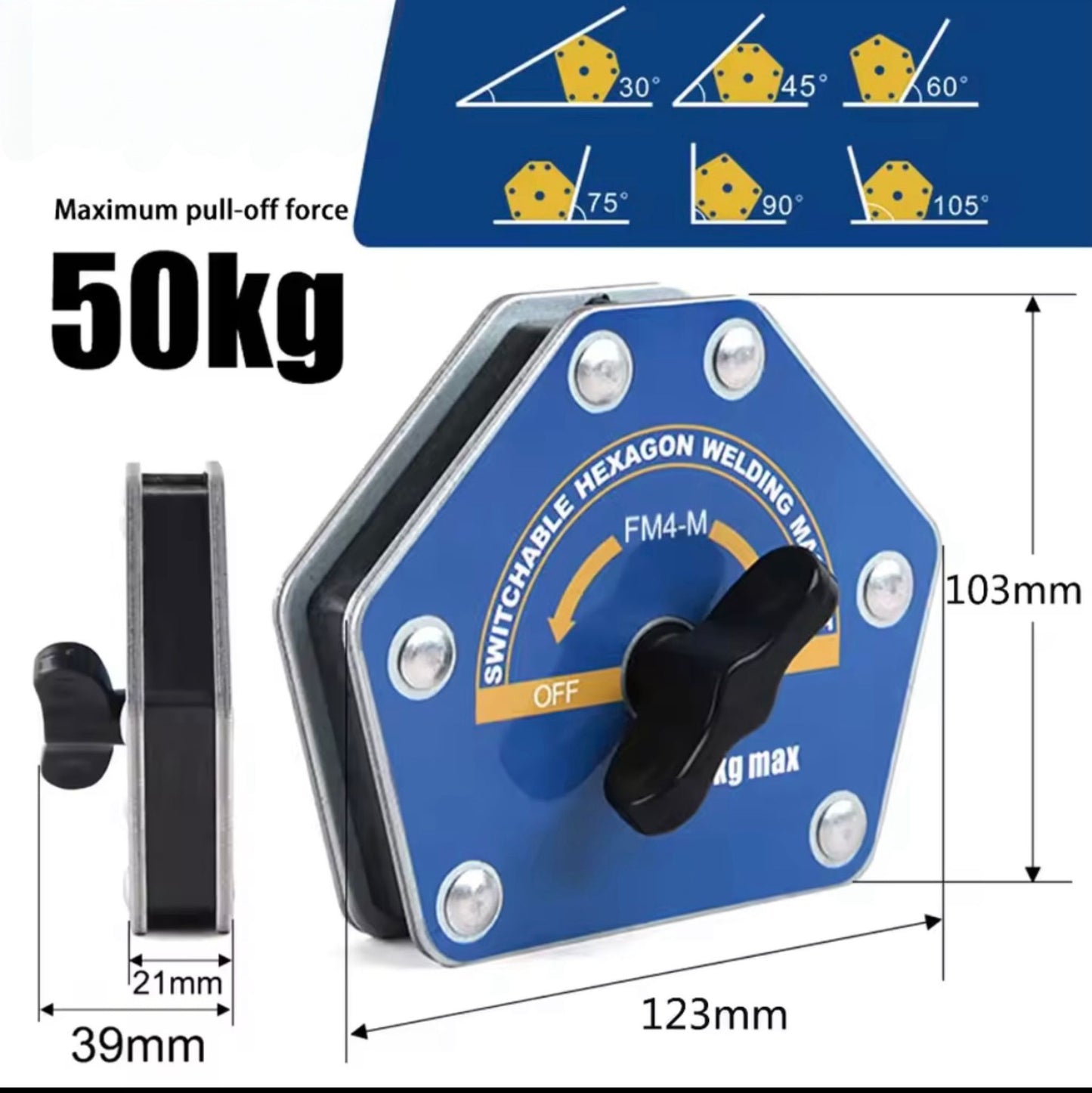Posizionatore Magnetico per Saldatura Switchable - Multiangolo