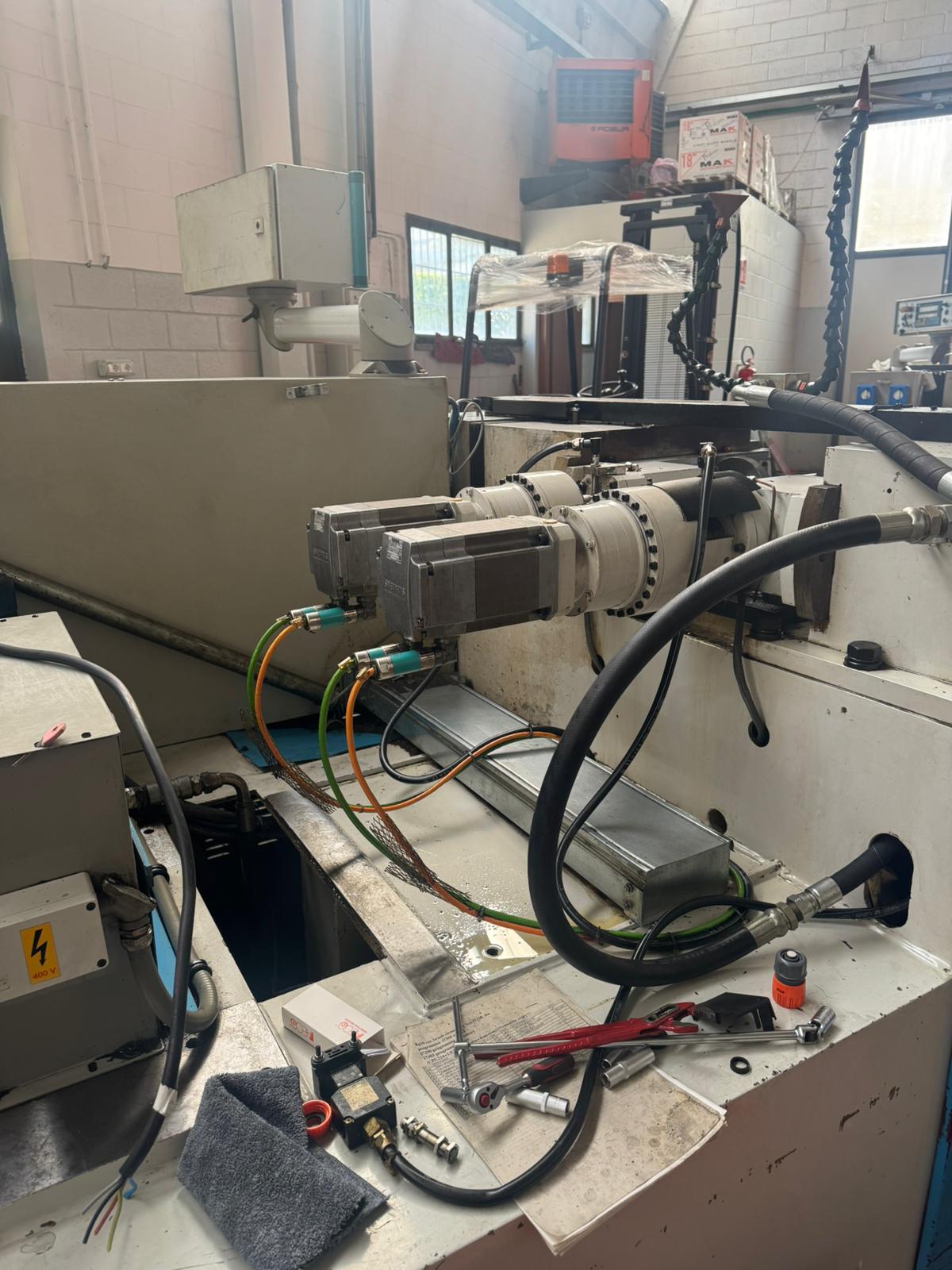 Rullatrice per Filetti ORT RP30 CN CNC Siemens – Anno 2005 – Usata il Metalmeccanico Di M