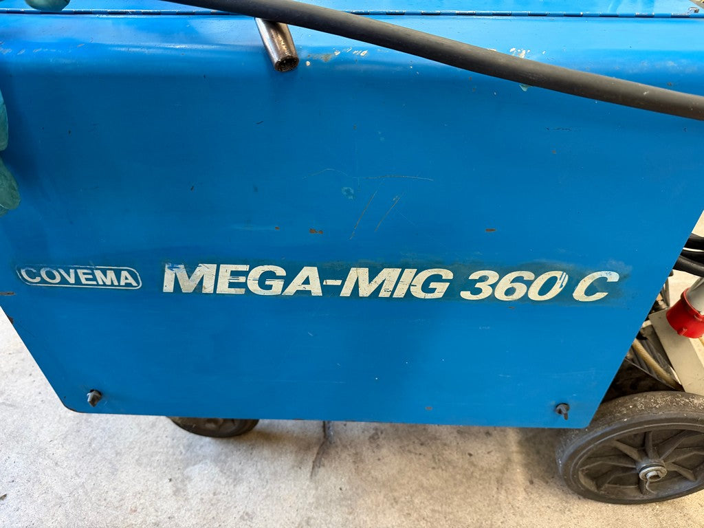 Saldatrice a filo continuo COVEMA MEGA MIG 360C usata il Metalmeccanico Di M