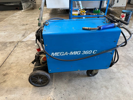 Saldatrice a filo continuo COVEMA MEGA MIG 360C usata il Metalmeccanico Di M