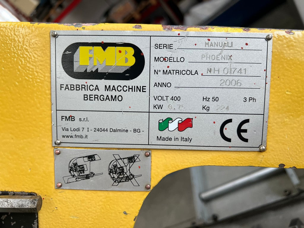 Segatrice a nastro FMB PHOENIX usata