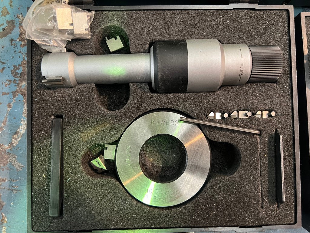 Set micrometri a tre punte per interni BOWERS usato