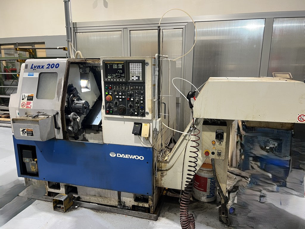 TORNIO CNC 2 ASSI DAEWOO LYNX 200B USATO