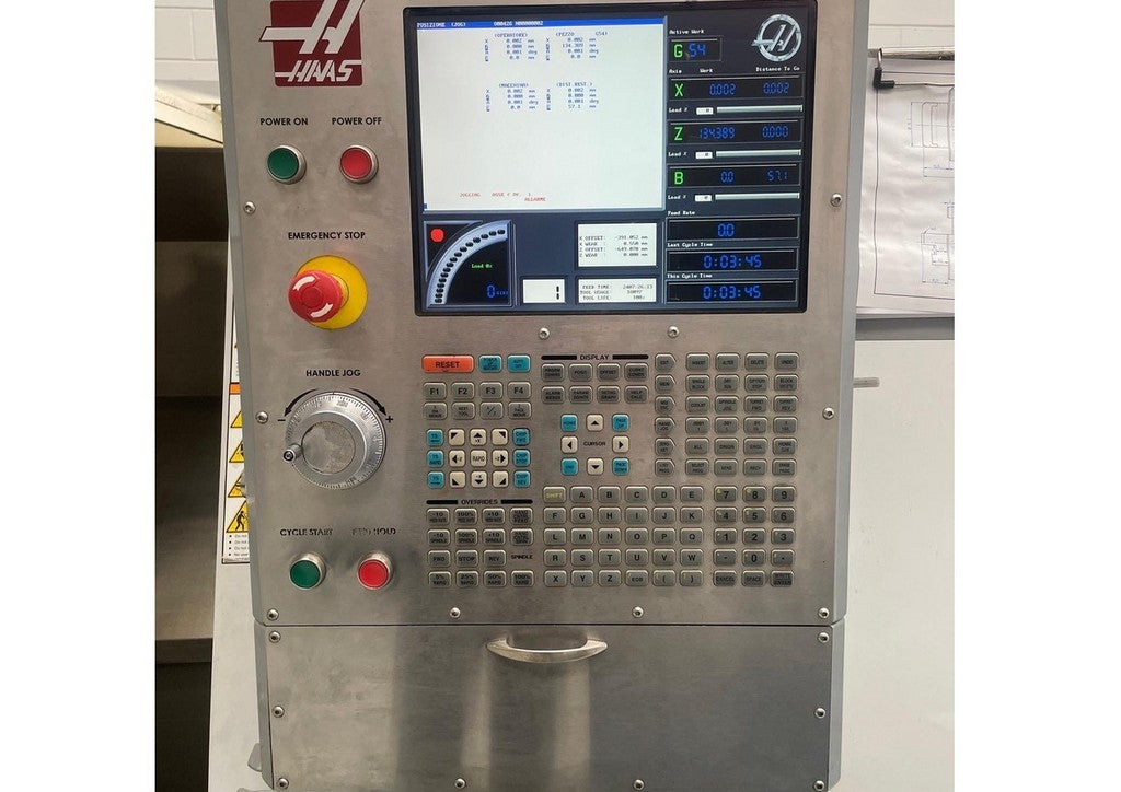 Tornio cnc 2 assi HAAS SL 30 THE usato