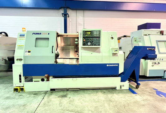 Tornio cnc DAEWOO PUMA 300SB contromandrino usato