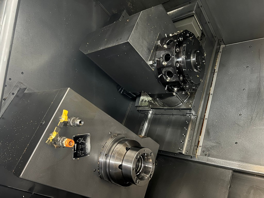 Tornio cnc GILDEMEISTER TWIN 65 bimandrino asse Y + B usato