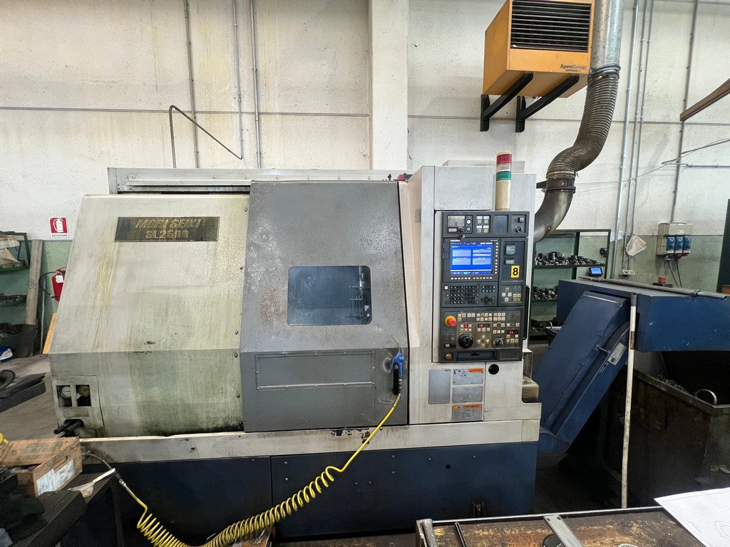 Tornio cnc motorizzato asse Y MORI SEIKI SL 2500 Y usato