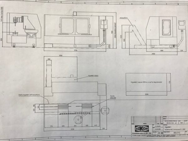 Centro di lavoro verticale pendolare EIKON MV2