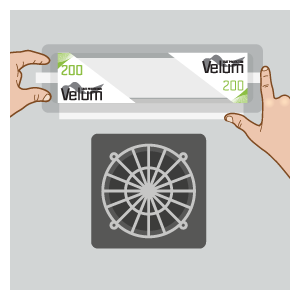 Filtro aria per macchine utensili e compressori.