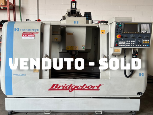 Centro di lavoro verticale Bridgeport Hardinge VMC 600II