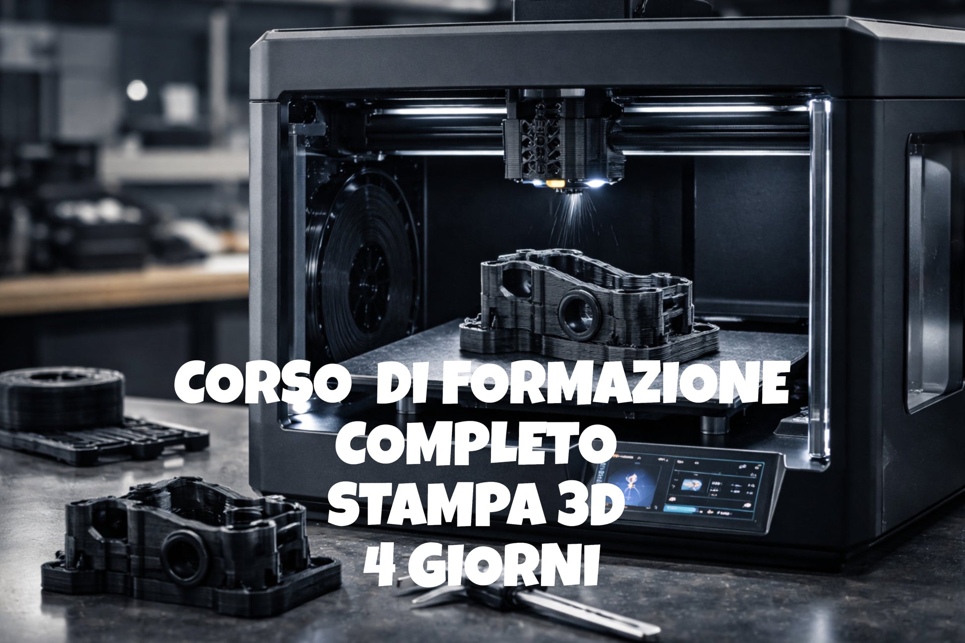 Corso di formazione - stampa  3d ad uso professionale - corso completo 4 giorni il Metalmeccanico Di M