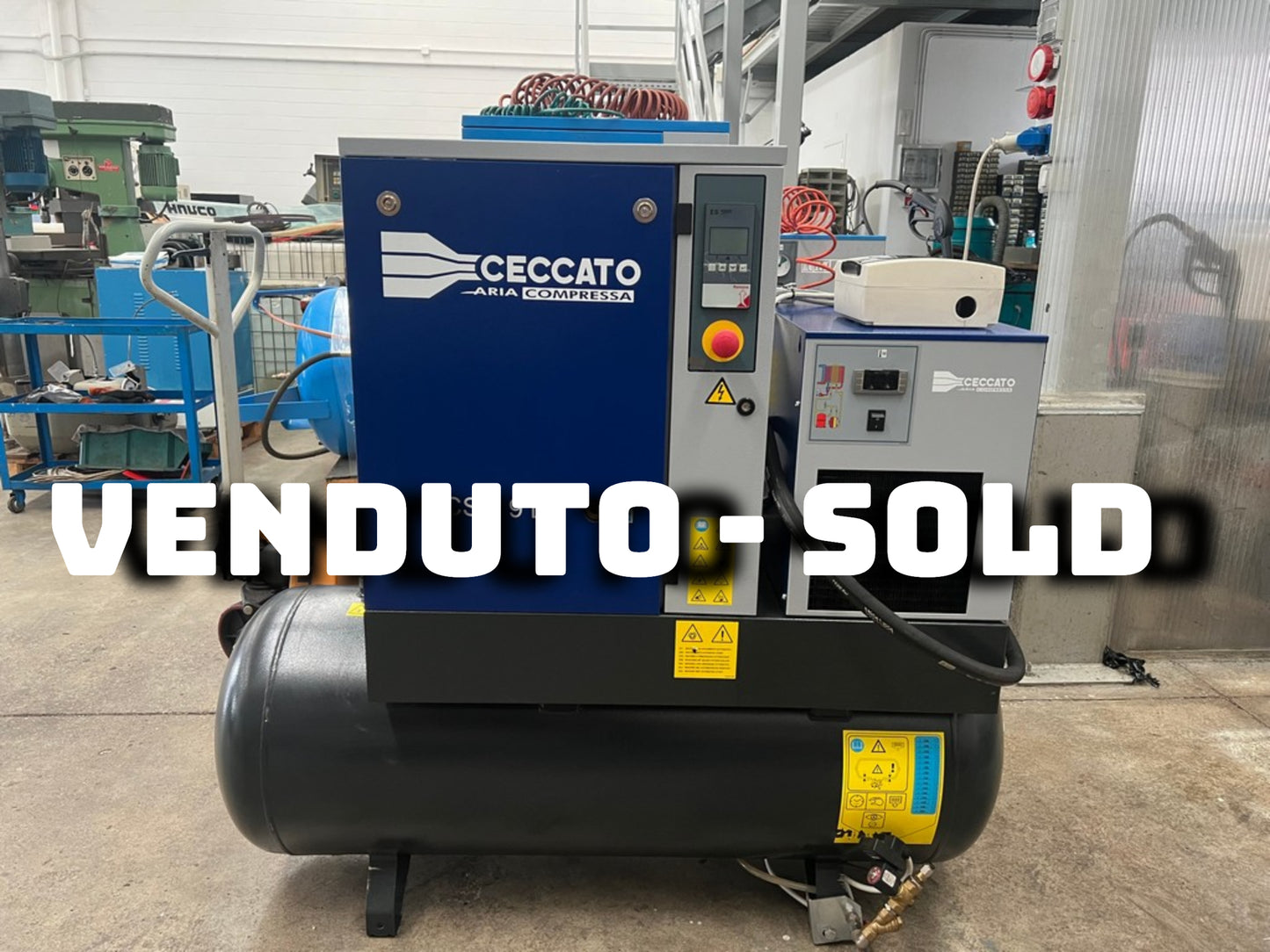 Compressore rotativo silenziato CECCATO CSM 9D usato