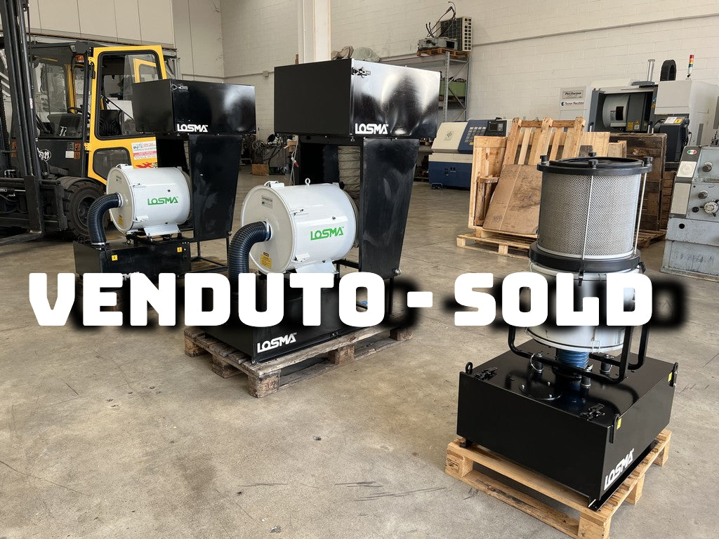 Aspiratore nebbie olio per macchine utensili LOSMA Aspirofilter usato lotto