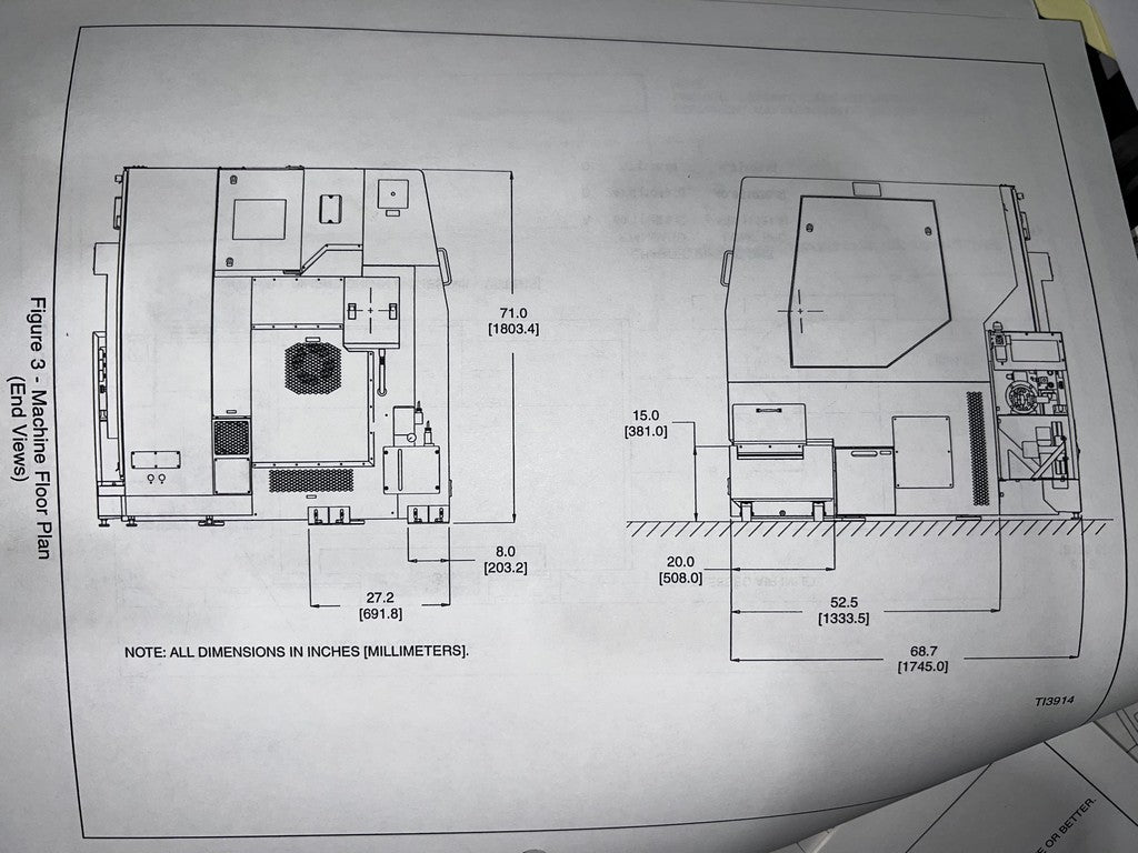 Tornio cnc 3 assi HARDINGE CONQUEST T51 motorizzato usato