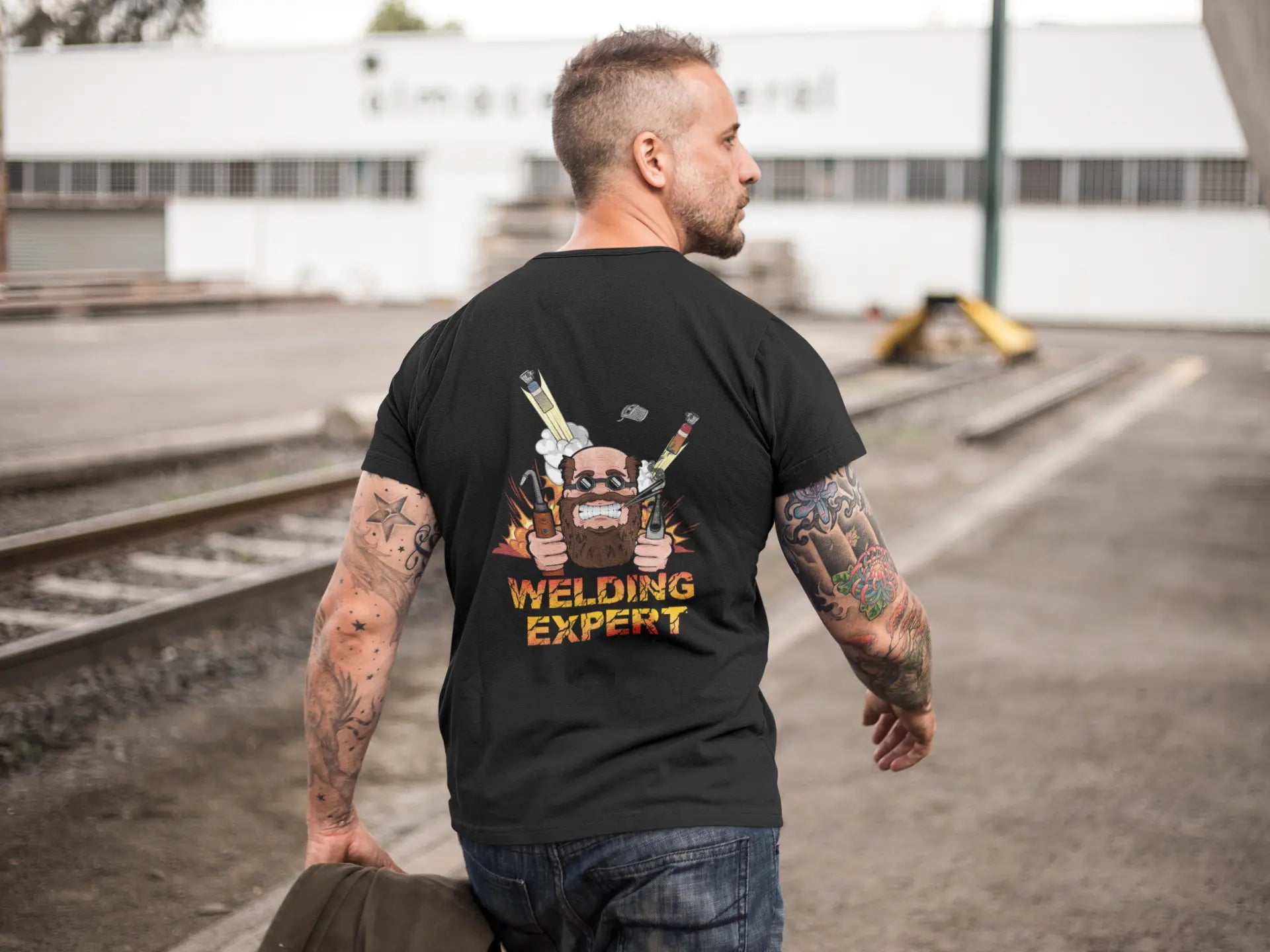 T-Shirt “Saldatori” – Merchandising Ufficiale il Metalmeccanico Di M